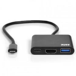 Priklopna postaja PORT USB-C na USB-A, USB-C ter HDMI