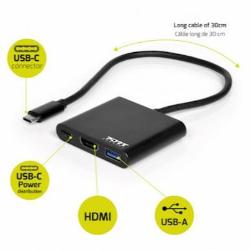 Priklopna postaja PORT USB-C na USB-A, USB-C ter HDMI_3