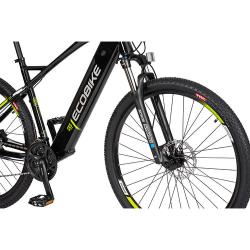 Električno kolo EcoBike SX5, 14,5 Ah, 522 Wh, črna