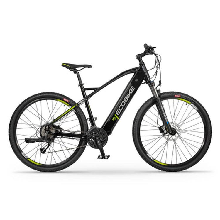 Električno kolo EcoBike SX5, 14,5 Ah, 522 Wh, črna