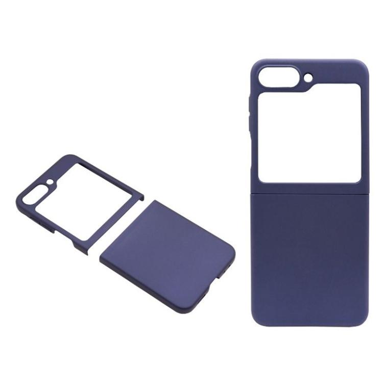 Okrasni pokrovček (84PC) za Samsung Galaxy Z Flip 5 5G, temno modra