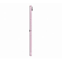 Samsung Galaxy Z Flip8 256GB Pink – stranski profil prepogljivega telefona, tanek okvir in pregibni mehanizem v rožnati barvi.