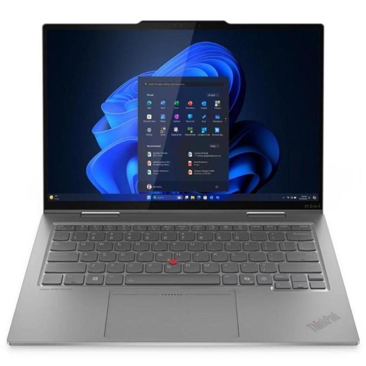Lenovo ThinkPad X12 2-in-1 z elegantnim aluminijastim ohišjem, zaslonom na dotik in legendarno sledilno točko TrackPoint omogoča prilagodljivo uporabo za delo doma, v pisarni ali na poti.