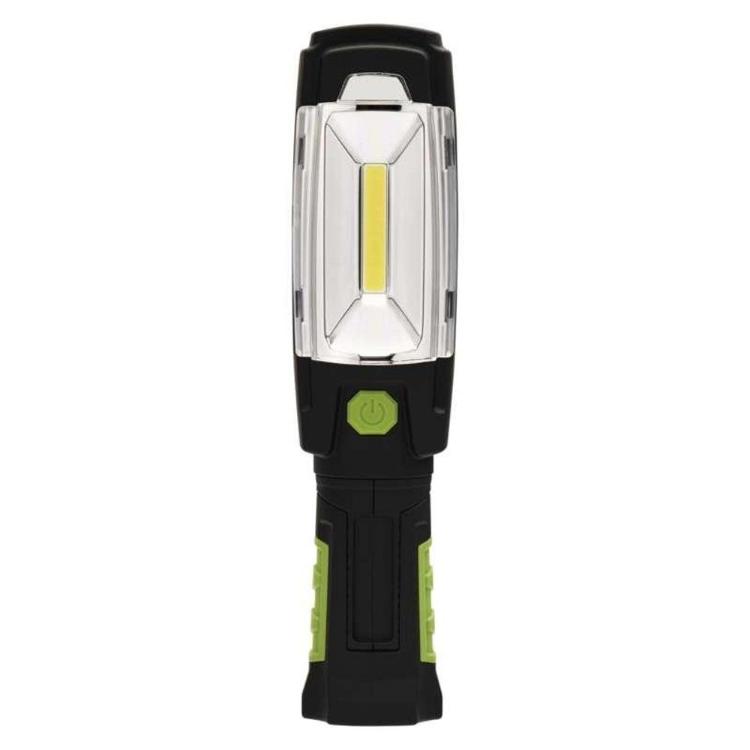 Polnilna LED delovna svetilka Emos 3W COB + 6 LED, 380lm, 2500mAh