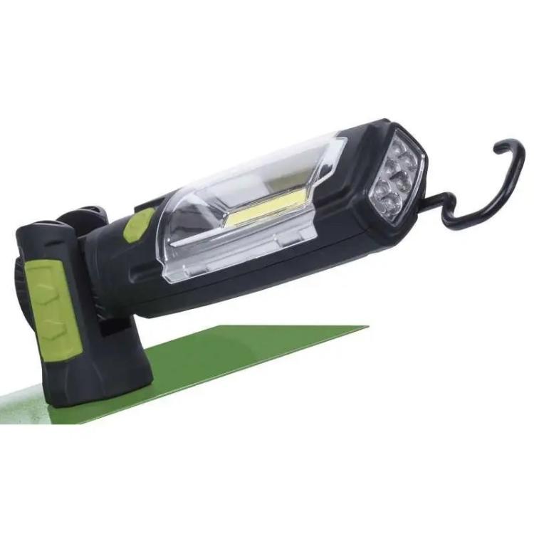Polnilna LED delovna svetilka Emos 3W COB + 6 LED, 380lm, 2500mAh