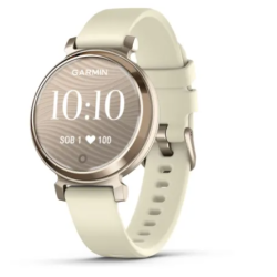 Pametna ura Garmin Lily 2, kremasto zlat s paščkom kokosove barve (cream gold/coconut)