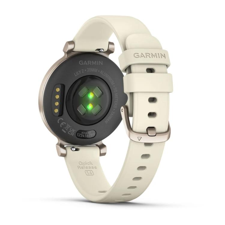 Garmin Lily 2 pametna ura - cream gold/coconut
