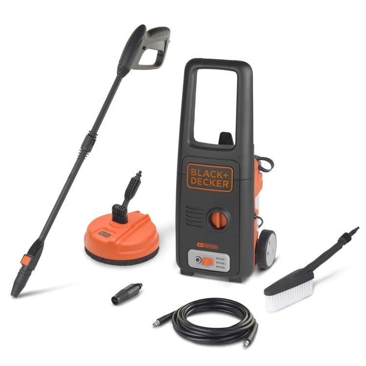 Visokotlačni čistilnik Black+Decker BXPW1500PE, 1500 W, 220-240V + dodatki