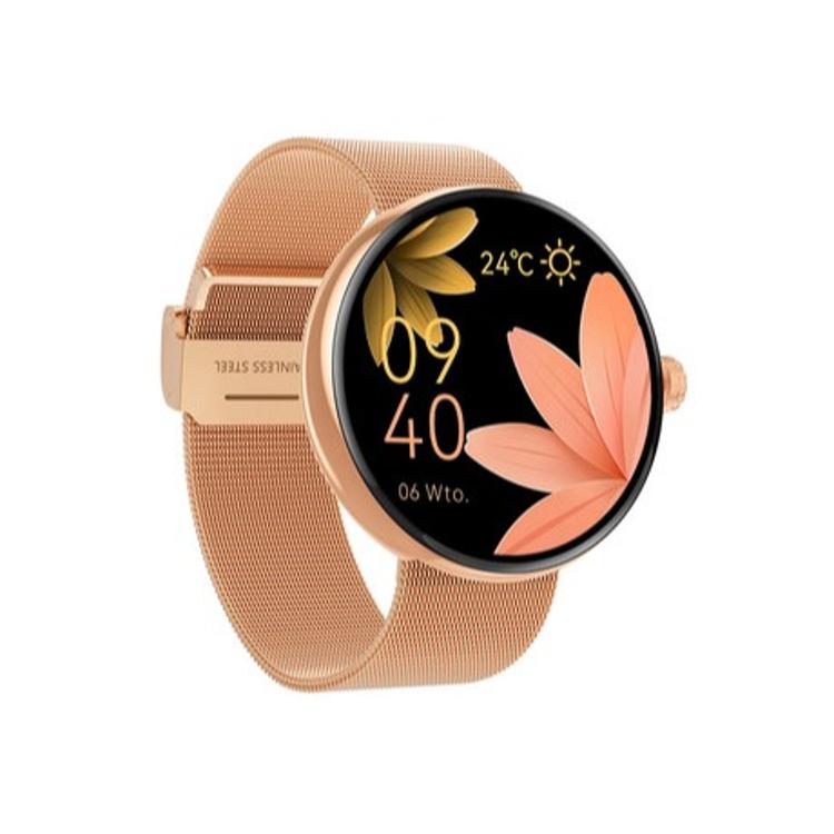 Pametna ura Forever ForeVive 5 SB-365, 1.3" AMOLED zaslon, IP68, rose gold