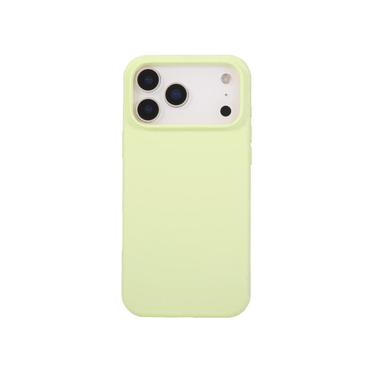 Eleganten svetlo zelen gumiran ovitek za iPhone 17 Pro Max