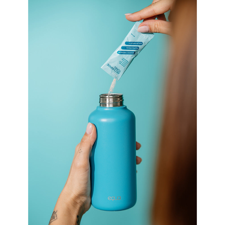 Steklenička EQUA Timeless 600 ml, kovinska + vrečka elektrolitov
