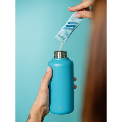 Steklenička EQUA Timeless 600 ml, kovinska + vrečka elektrolitov